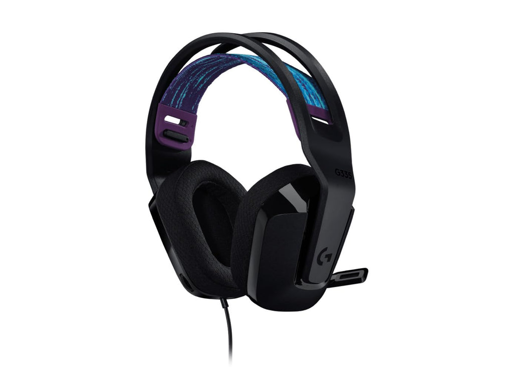 LOGITECH G335 WIRED GAMING HEADPHONE - BLACK – TechCure India