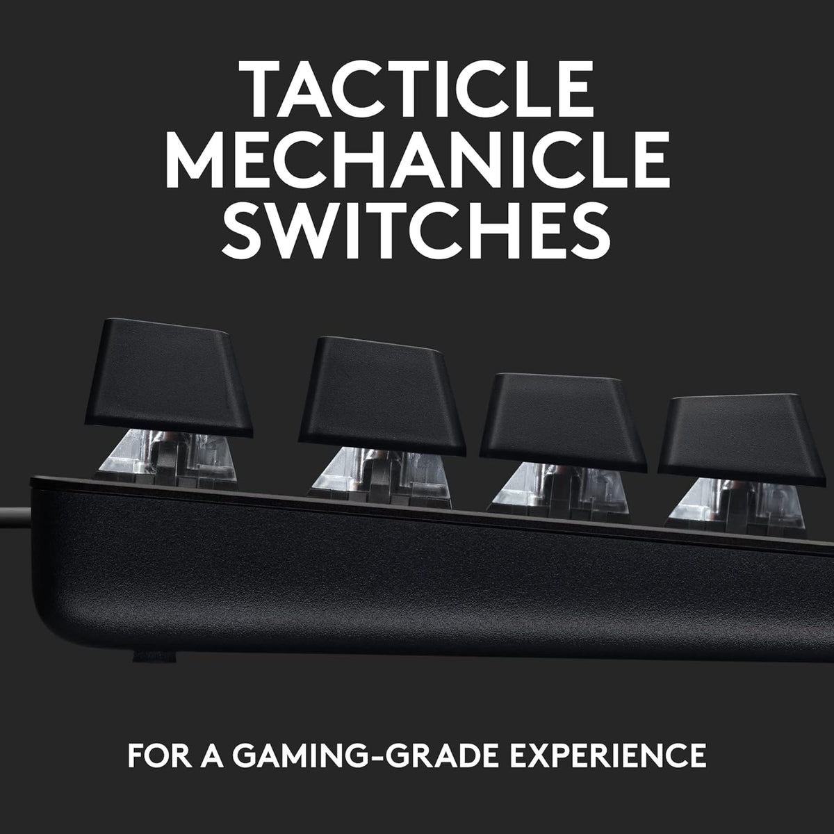 LOGITECH G413 SE FULL-SIZE MECHANICAL GAMING WIRED KEYBOARD – TechCure India