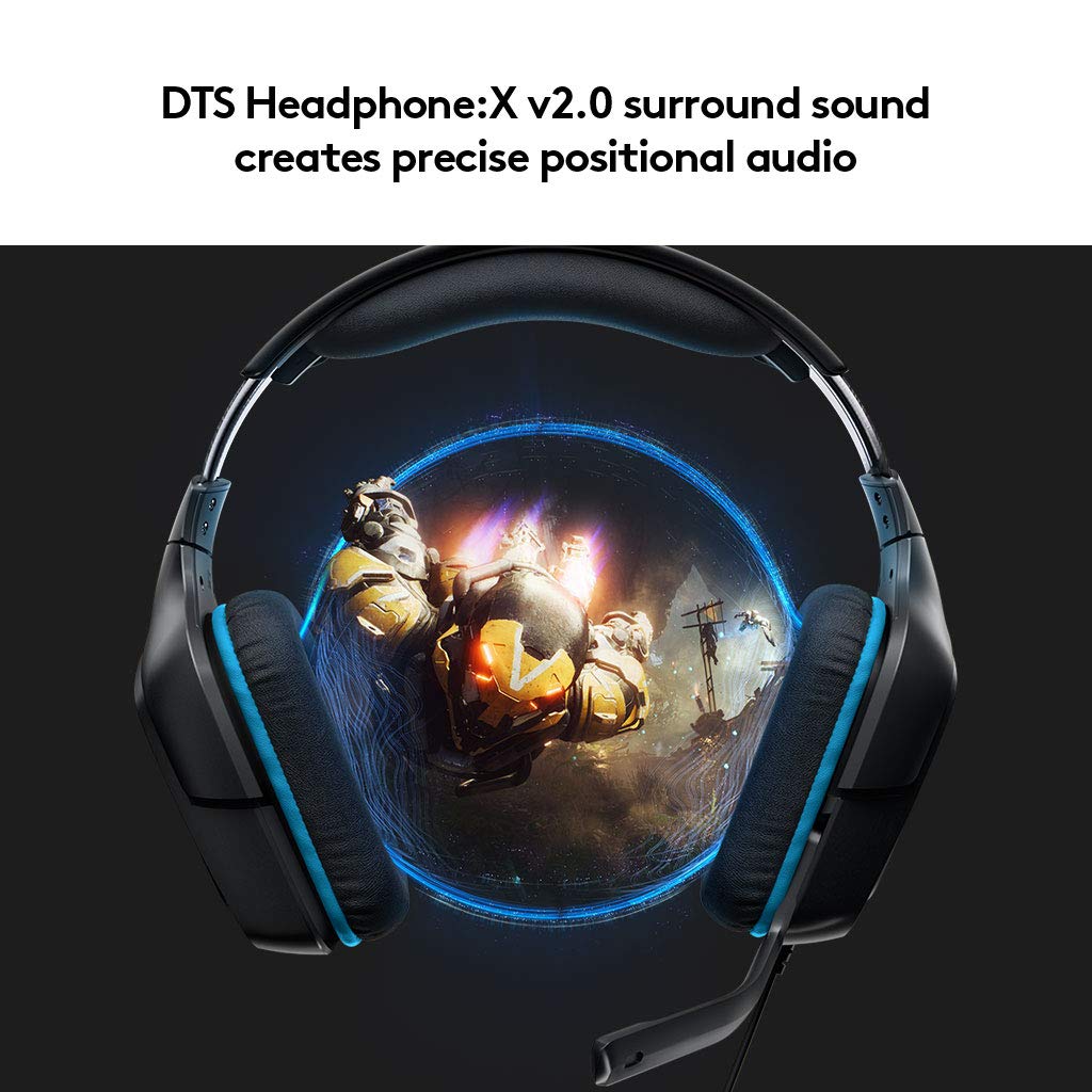 LOGITECH G431 GAMING HEADPHONE BLACK – TechCure India