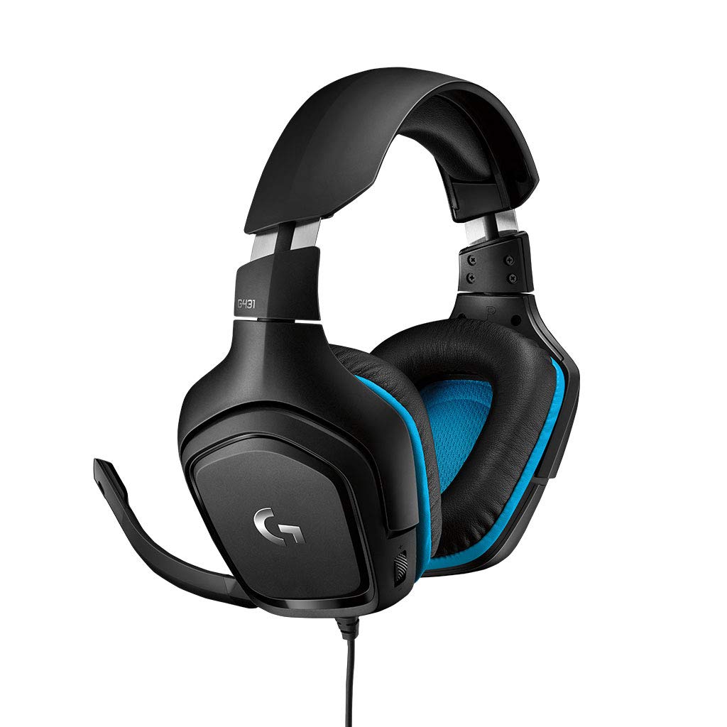 LOGITECH G431 GAMING HEADPHONE BLACK – TechCure India