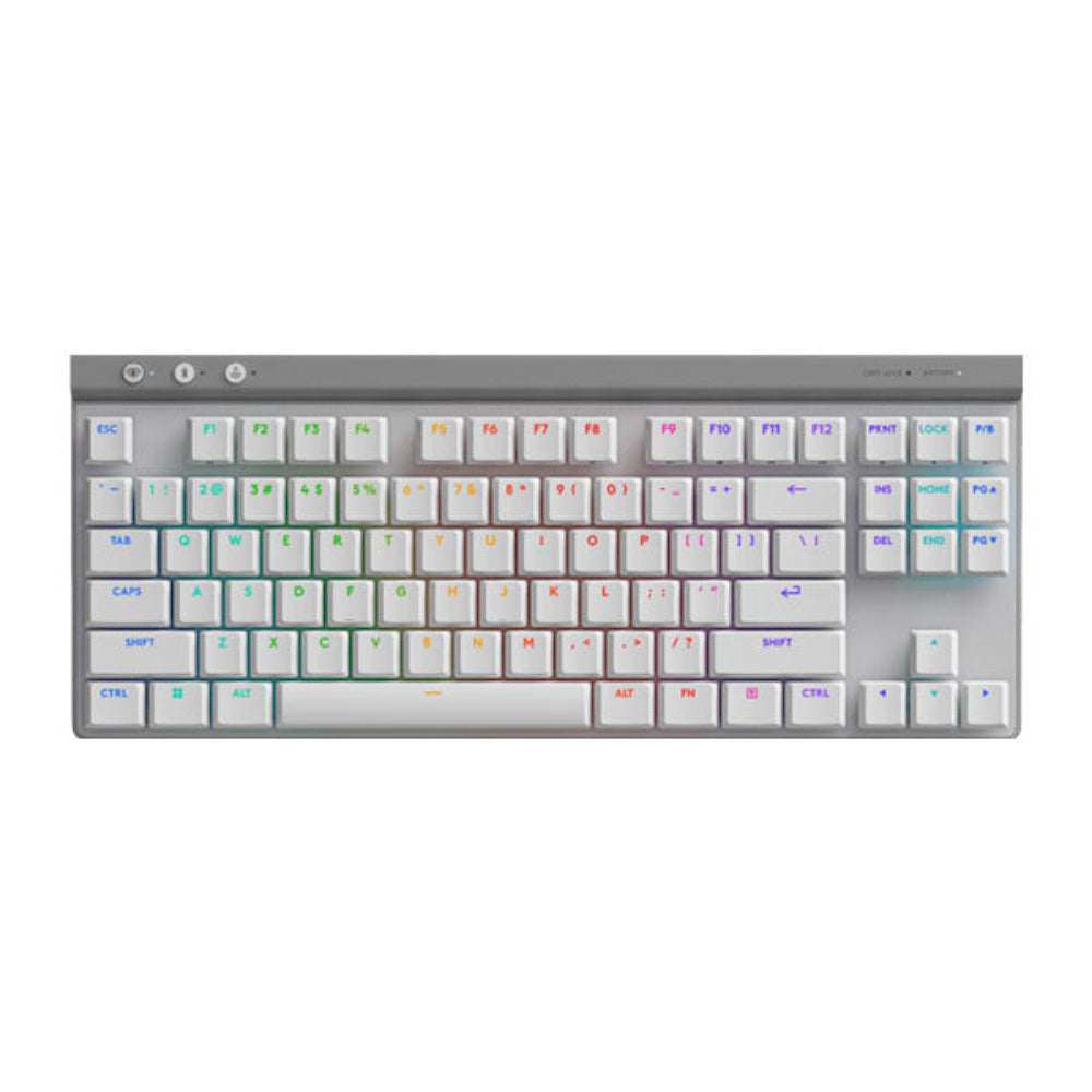 LOGITECH G515 Lightspeed Tenkeyless Mechanical Wireless Gaming Keyboard ( White ) ( 920-012581 )… – TechCure India