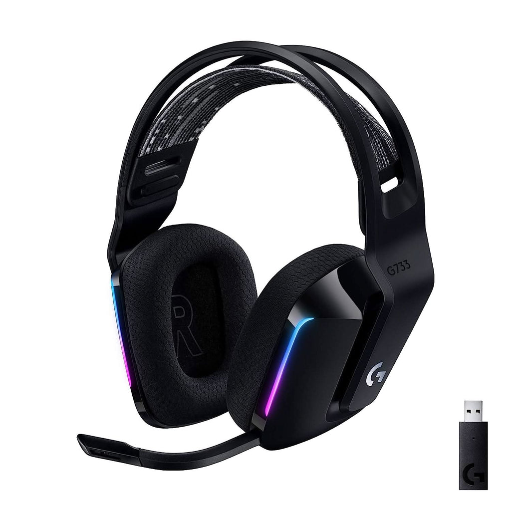 LOGITECH G733 RGB WIRELESS GAMING HEADPHONE BLACK – TechCure India
