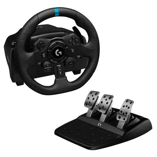 Logitech G923 TrueForce Sim Racing Wheel and Pedals for Playstation and PC 941-000163 – TechCure India