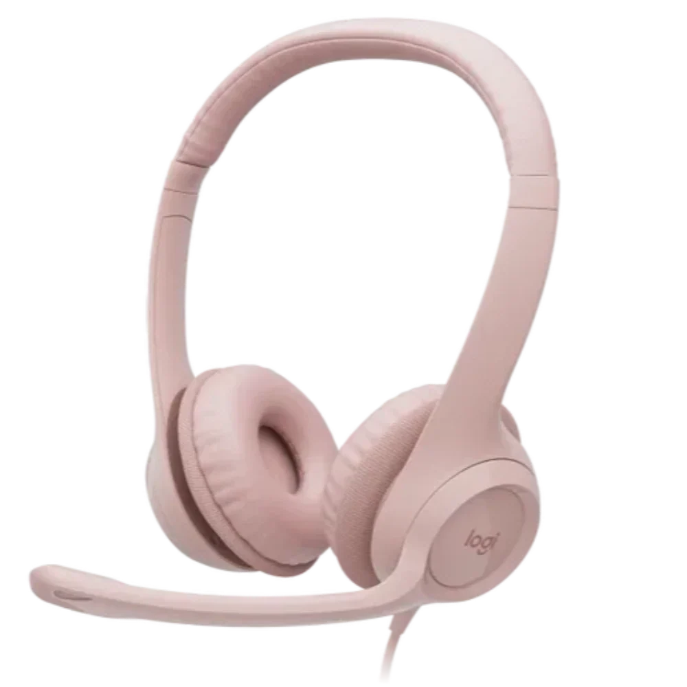 LOGITECH H390 RGB Wired Stereo Gaming Headphone ( Rose ) ( Pc / Mobile / Mac / Xbox ) – TechCure India