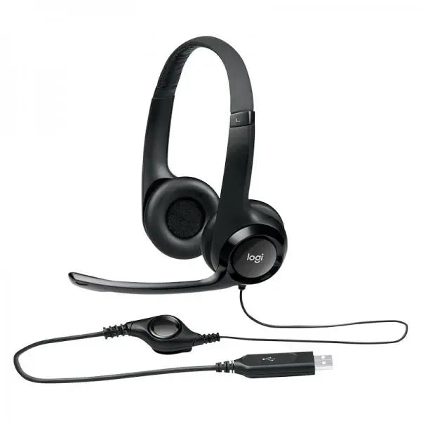 Logitech H390 Wired Headphone (981-000485) – TechCure India