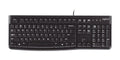 LOGITECH K120 Full Size Membrane Wired Keyboard (920-002582) – Black – TechCure India