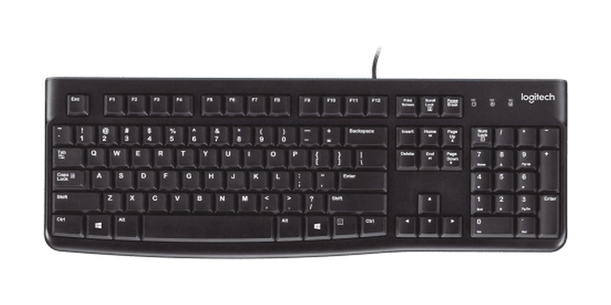 LOGITECH K120 Full Size Membrane Wired Keyboard (920-002582) – photo 2 – TechCure India