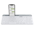 LOGITECH K580 60% Membrane Wireless Keyboard ( Off-White ) – TechCure India