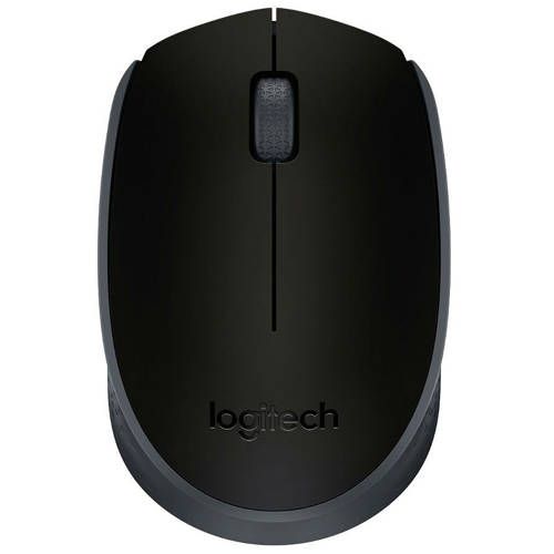 LOGITECH M170 Wireless Ambidextrous Gaming Mouse ( 1000DPI / 3 Macro Buttons ) ( Black ) – TechCure India