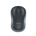 Logitech M185 Black Wireless Mouse – TechCure India