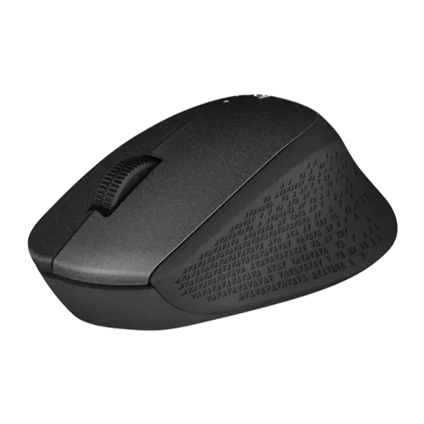 LOGITECH M330 Silent Plus Wireless Ergonomic Gaming Mouse ( 910-004905 ) ( 1000DPI / 3 Macro Button ) ( Black ) – TechCure India