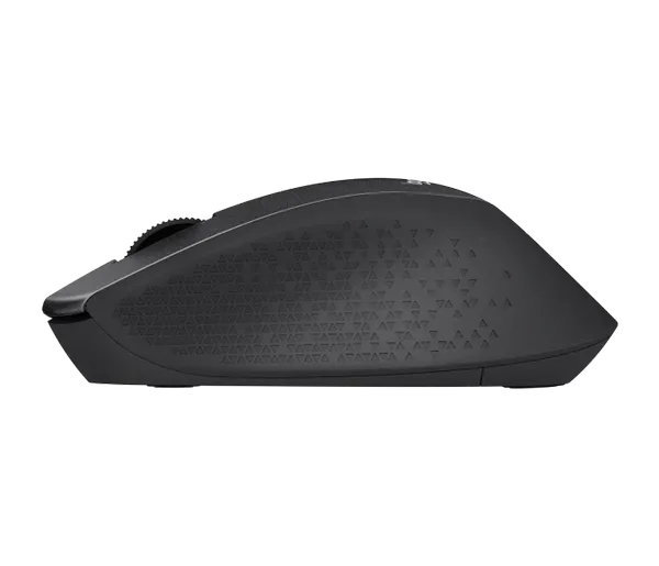 LOGITECH M330 Silent Plus Wireless Ergonomic Gaming Mouse ( 910-004905 ) ( 1000DPI / 3 Macro Button ) ( Black ) – TechCure India