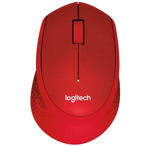 LOGITECH M331 Silent Plus Wireless Ergonomic Gaming Mouse ( 910-004916 ) ( 1000DPI / 3 Macro Button ) ( Red ) – TechCure India