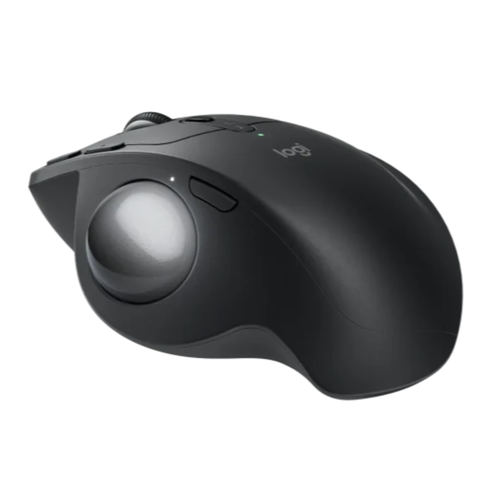 LOGITECH MX Ergo S Wireless Ergonomic Gaming Mouse ( 910-007261 ) ( 2048 DPI / 8 Macro Button ) ( Black ) – TechCure India