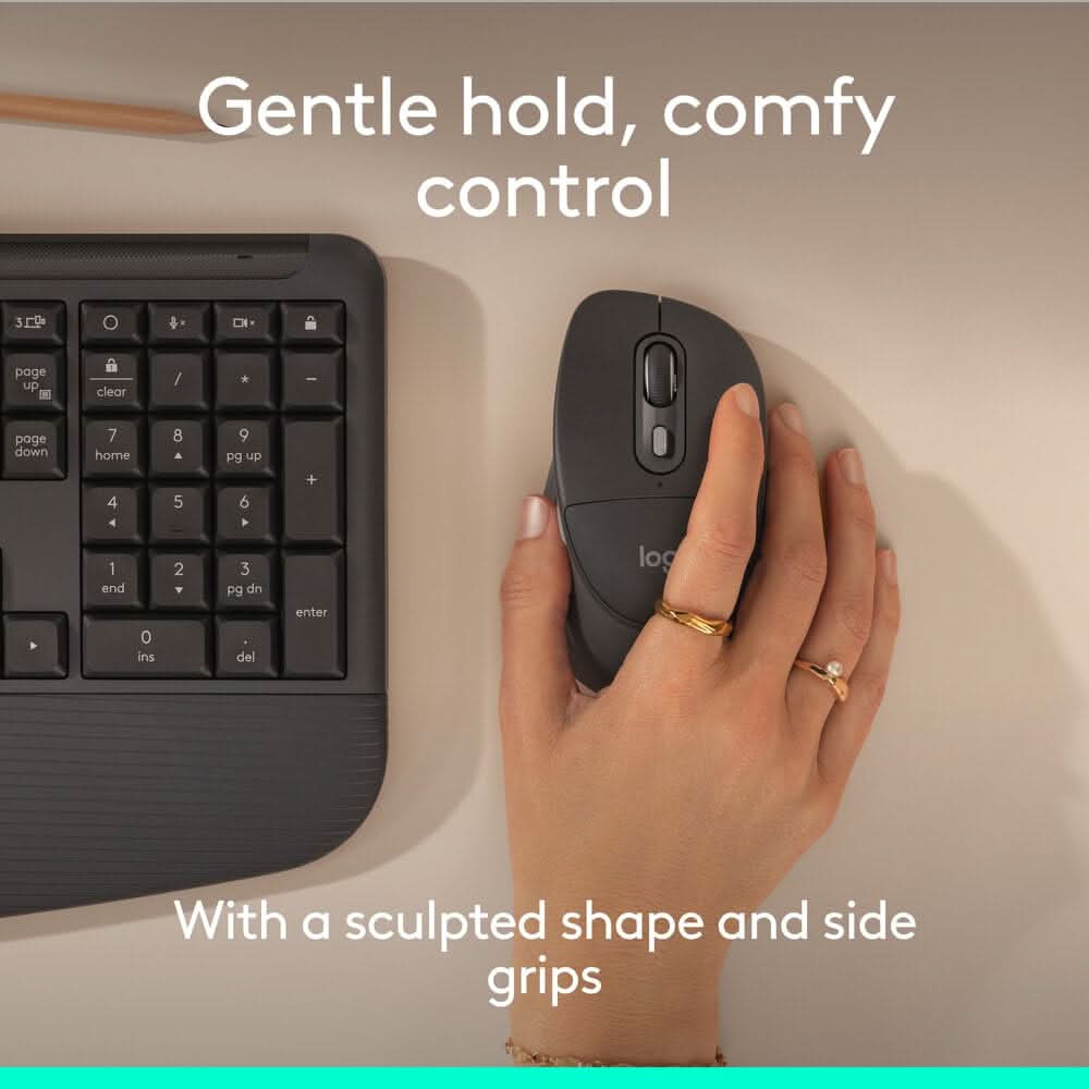 Logitech Signature Comfort Plus M850 L Wireless Mouse – photo 5 – TechCure India