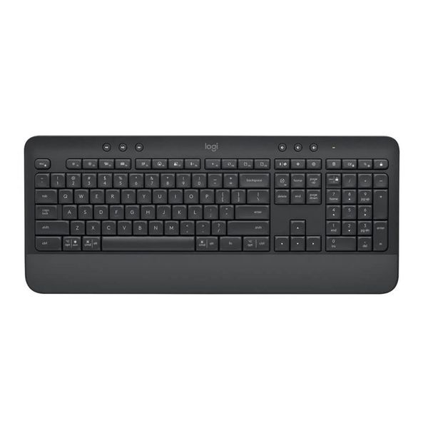 LOGITECH Signature K650 Full Size Membrane Wireless keyboard ( Graphite ) – TechCure India