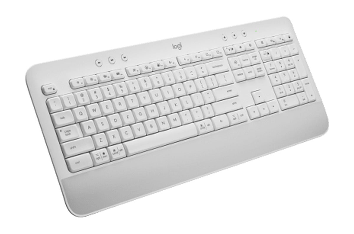 Logitech Signature K650 Full Size Membrane Wireless Keyboard (Off-White) – photo 4 – TechCure India