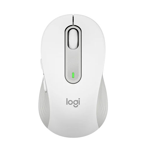 LOGITECH Signature M650 Wireless Ambidextrous Gaming Mouse ( 10-006264 ) ( 4000DPI / 5 Macro Button ) ( Off White ) – TechCure India