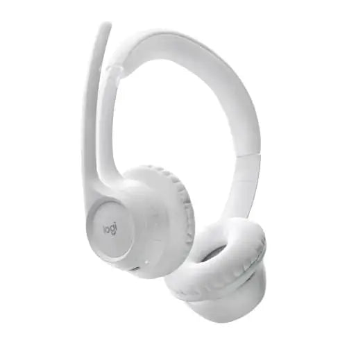 Logitech Zone 300 Off-White Wireless Headset (981-001418) – TechCure India