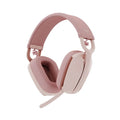 Logitech Zone Vibe 100 Lightweight Wireless Headphones (Rose) – TechCure India
