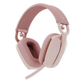 LOGITECH Zone Vibe 100 Lightweight RGB Wireless Stereo Gaming Headphone ( Rose ) ( PC )