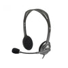LOGITECH H110 Wired Stereo Gaming Headphone ( Black ) ( PC / Mobile / Mac )