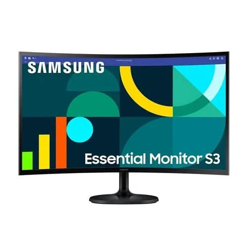 Samsung LS24D368GAWXXL 24 Inch FHD Curved Monitor – TechCure India
