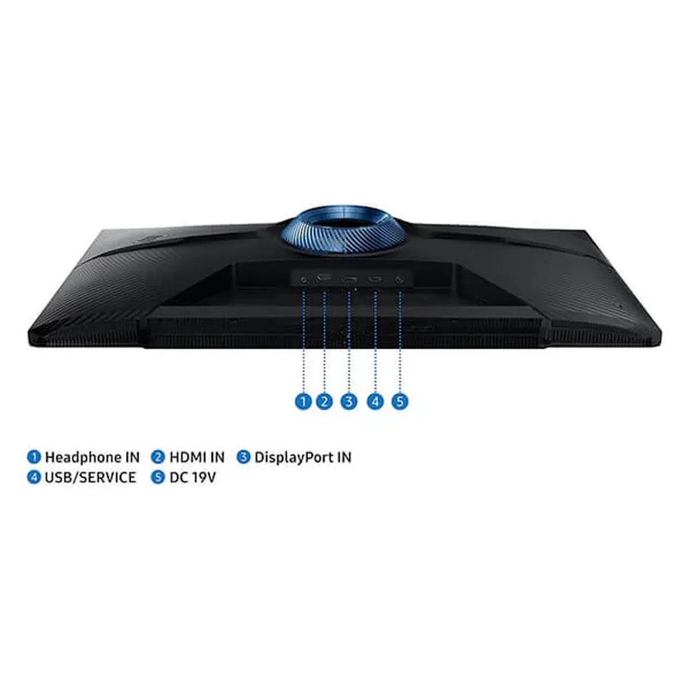SAMSUNG Odyssey G5 LS32AG502PWXXL 32 Inch QHD 165Hz IPS Panel 99%SRGB 1MS NVIDIA Gsync Gaming Monitor - 4