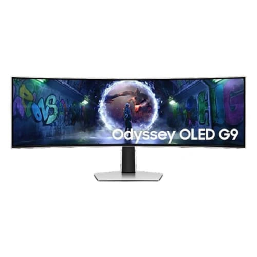 SAMSUNG Odyssey G9 LS49DG930SWXXL 49 Inch 2K DQHD 240Hz Oled Panel 99% SRGB 0.03MS AMD Freesync Gaming Monitor – TechCure India
