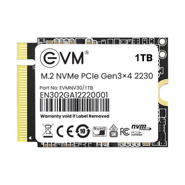 EVM M.2 2230 NVMe 1TB SSD – TechCure India