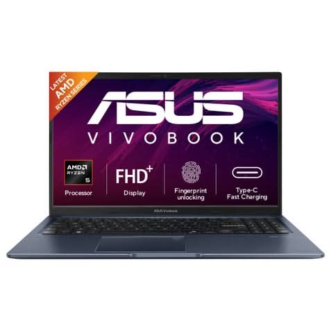 ASUS Vivobook 15, AMD Ryzen 5 150 Processor, 16GB, 512GB, AMD Radeon Graphics, 39.62 cms 15.6 Inch FHD, Windows 11 Home, Office Home 2024 and M365 Basic 1 Year Validity M1502NAQ-BQ118WS – TechCure India