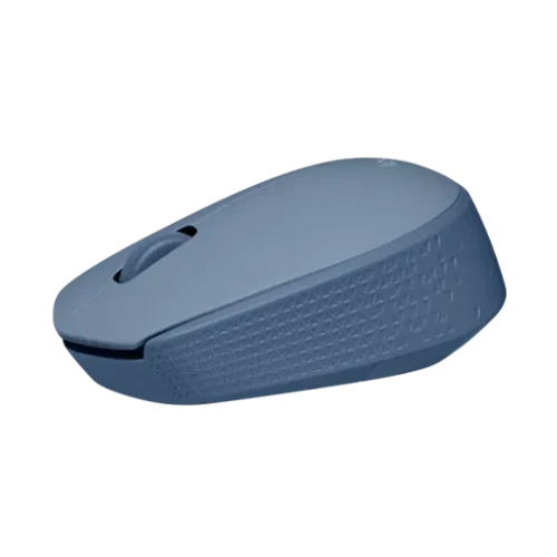 LOGITECH M171 Wireless Ambidextrous Gaming Mouse ( 1000DPI / 3 Macro Buttons ) ( Blue / Grey ) - 2