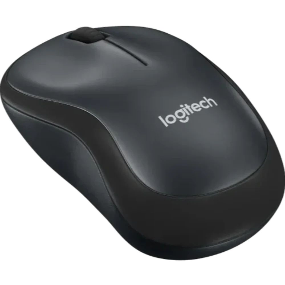 LOGITECH M220 Silent Wireless Ambidextrous Gaming Mouse ( 910-004885 ) ( 1000DPI / 3 Macro Button ) ( Black ) - 2
