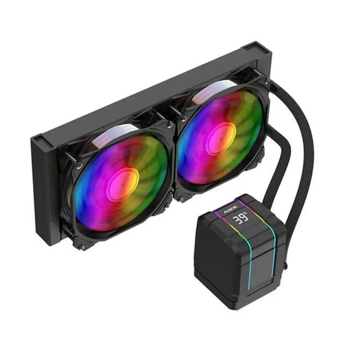 ALSEYE M240 Plus II ARGB 240mm CPU Liquid Cooler (Black) – TechCure India