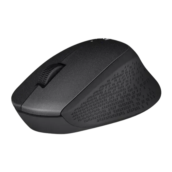 LOGITECH M330 Silent Plus Wireless Ergonomic Gaming Mouse ( 910-004905 ) ( 1000DPI / 3 Macro Button ) ( Black ) - 3