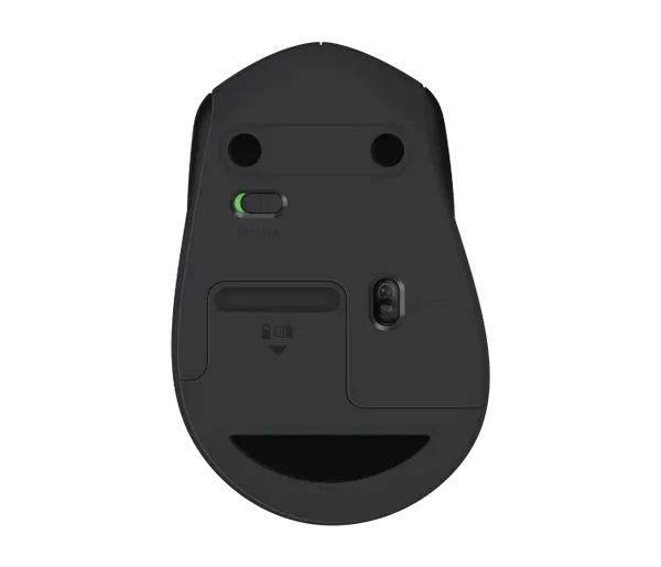 LOGITECH M330 Silent Plus Wireless Ergonomic Gaming Mouse ( 910-004905 ) ( 1000DPI / 3 Macro Button ) ( Black ) - 5