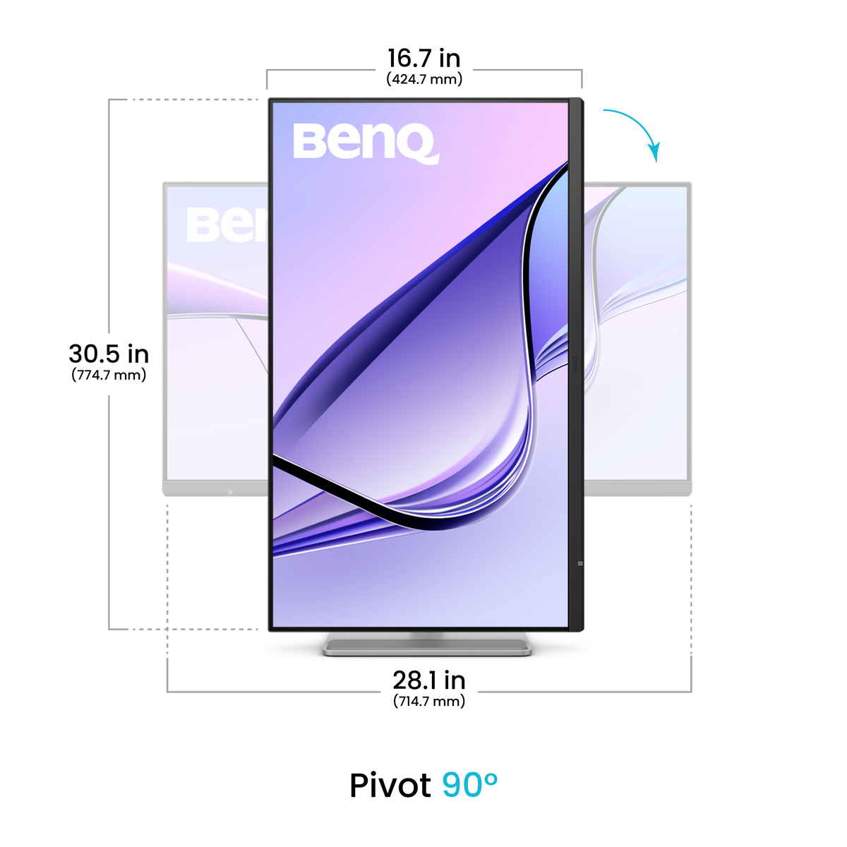 BenQ MA320UG 32 Inch 4K 120Hz Nano Gloss Monitor – TechCure India