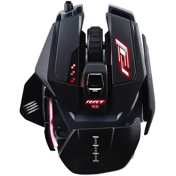Mad Catz The Authentic R.A.T Pro S3 Rgb Wired Gaming Mouse (Mr03Dcinbl000-0) – TechCure India