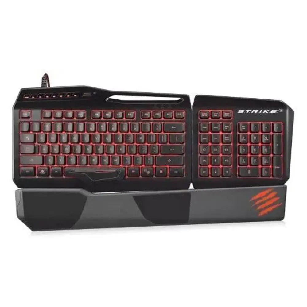 Mad Catz The Authentic S.T.R.I.K.E. 13 Gaming Keyboard (Ks13Mrusbl001-0-1) – TechCure India