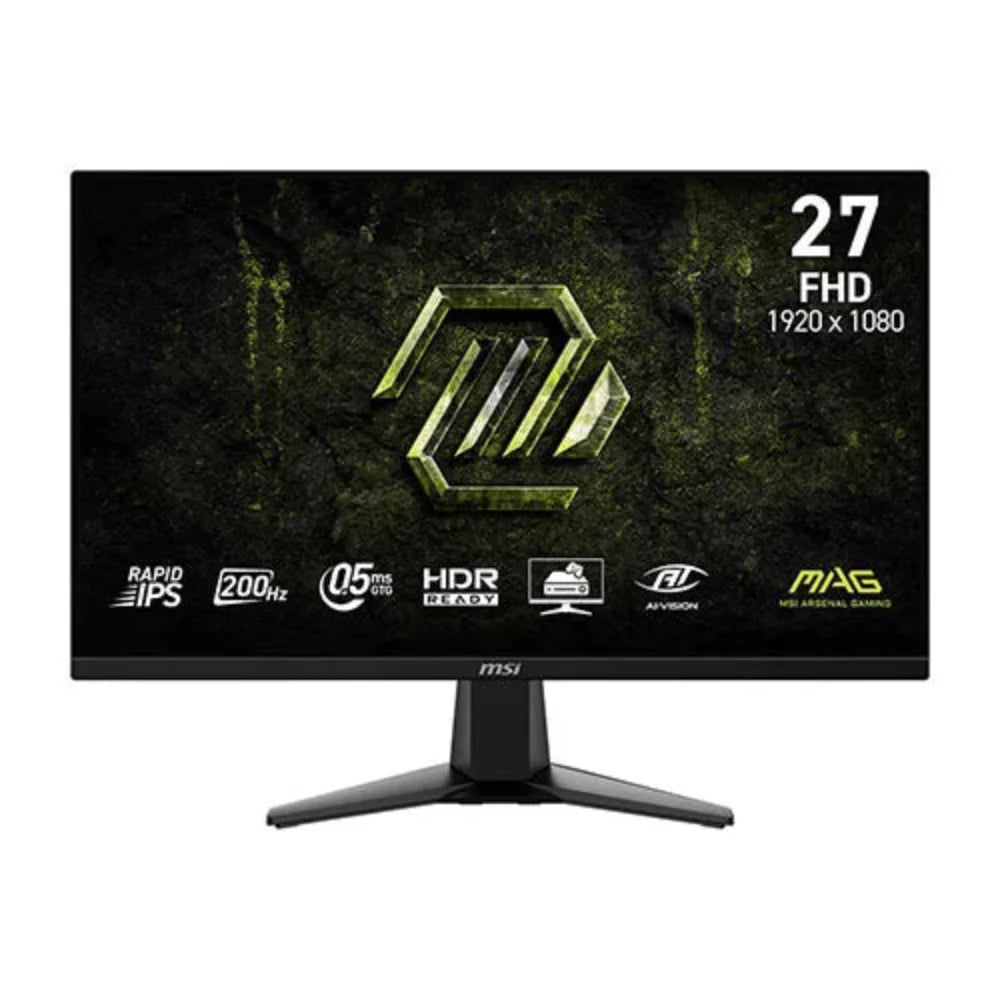 MSI MAG 275F E20 27 Inch FHD 200Hz IPS Panel 115% SRGB 0.5MS Adaptive Sync Gaming Monitor – TechCure India