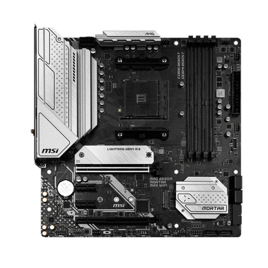 MSI MAG B550M Mortar MAX DDR4 AMD Motherboard - 2