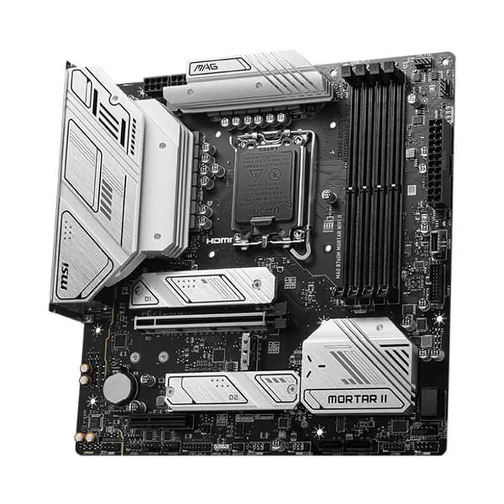 MSI MAG B760M Mortar WIFI II DDR5 Intel Motherboard - 3