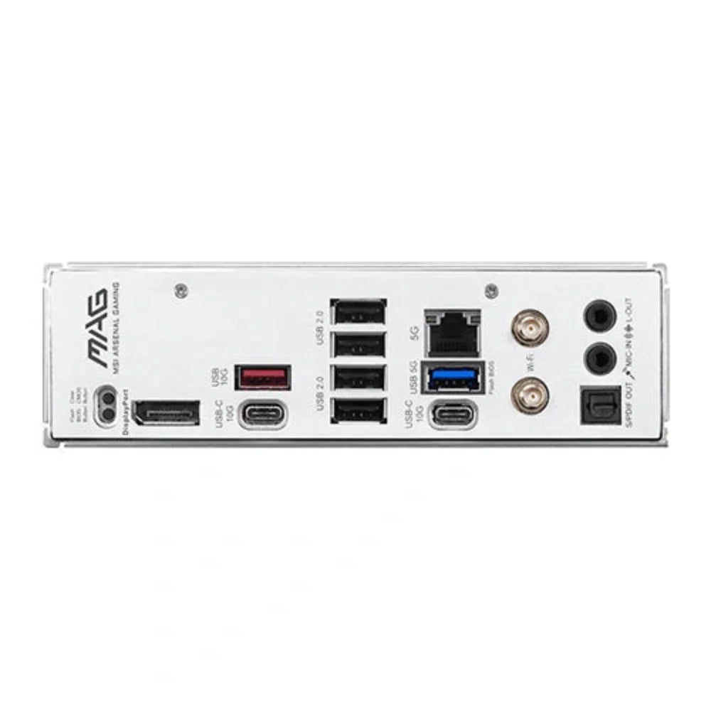 MSI MAG B850 Gaming Plus Max Wifi7 DDR5 White AMD Motherboard - 4