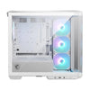 MSI MAG PANO M100R PZ ARGB MATX Mid Tower Cabinet (White) - 3