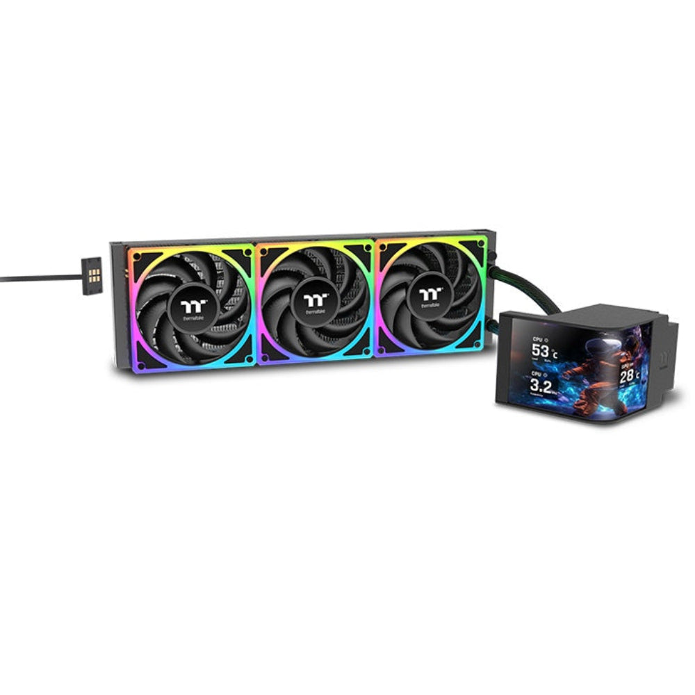 THERMALTAKE Magcurve 360 Ultra ARGB Sync 360mm CPU Liquid Cooler ( Black ) – TechCure India