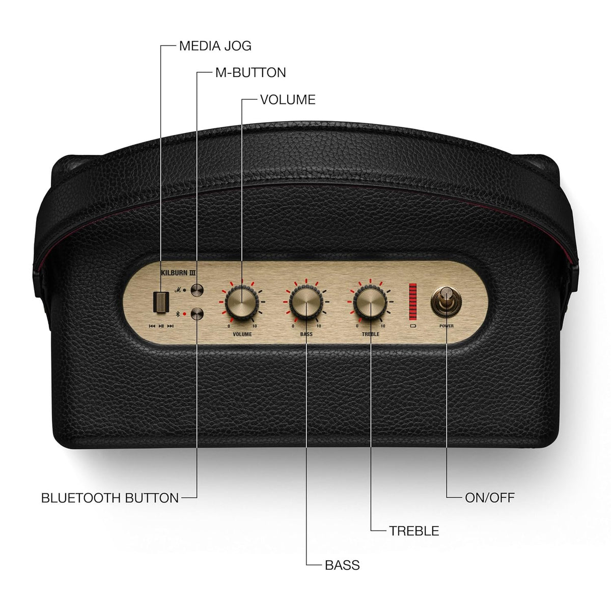 Marshall Kilburn III Portable Bluetooth Speaker – TechCure India