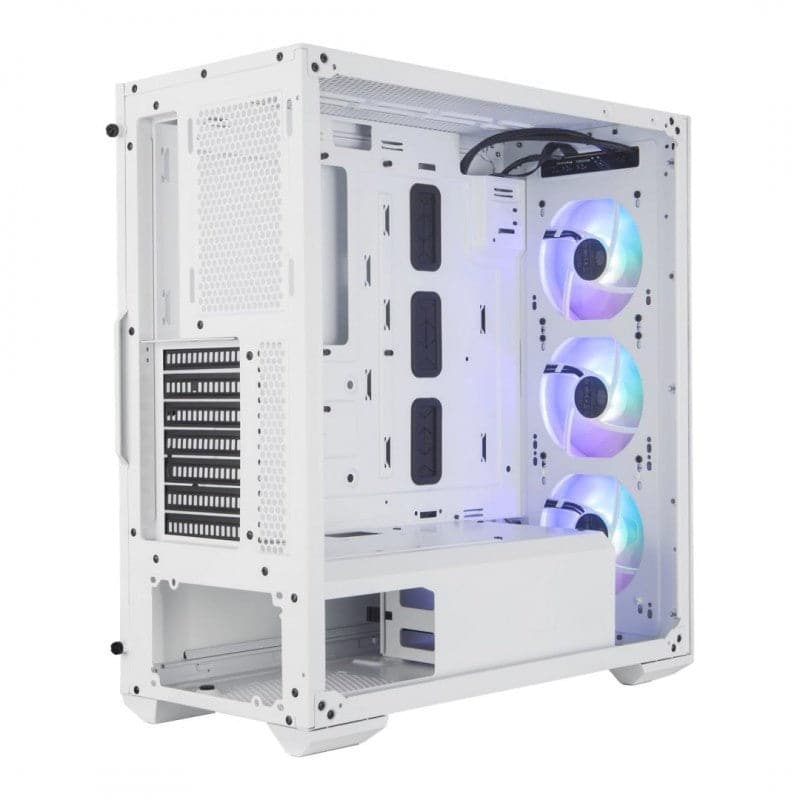 COOLER MASTER Masterbox TD500 Mesh EATX Mid Tower Cabinet (White) - 4