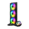 COOLER MASTER Master Liquid 360 Atmos ARGB 360mm CPU Liquid Cooler (Black) - 2
