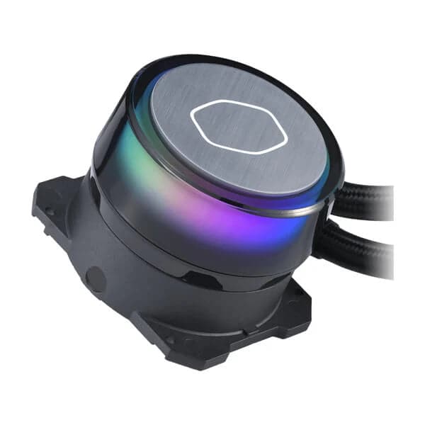 COOLER MASTER ML240 illusion ARGB 240mm CPU Liquid Cooler (Black) - 5