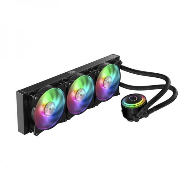 COOLER MASTER MasterLiquid ML360R RGB 360mm CPU Liquid Cooler (Black) - 4